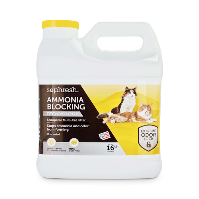 So Phresh Ammonia Blocking Scoopable Multi-Cat Litter, 16 lbs. - Carousel image #1