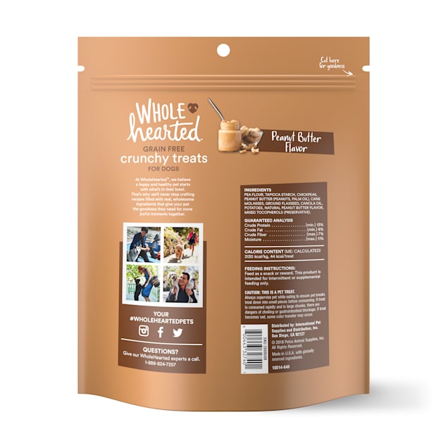 Wholehearted dog treats reviews hot sale