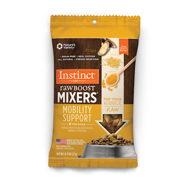 Instinct FreezeDried Raw Boost Mixers GrainFree Mobility Support