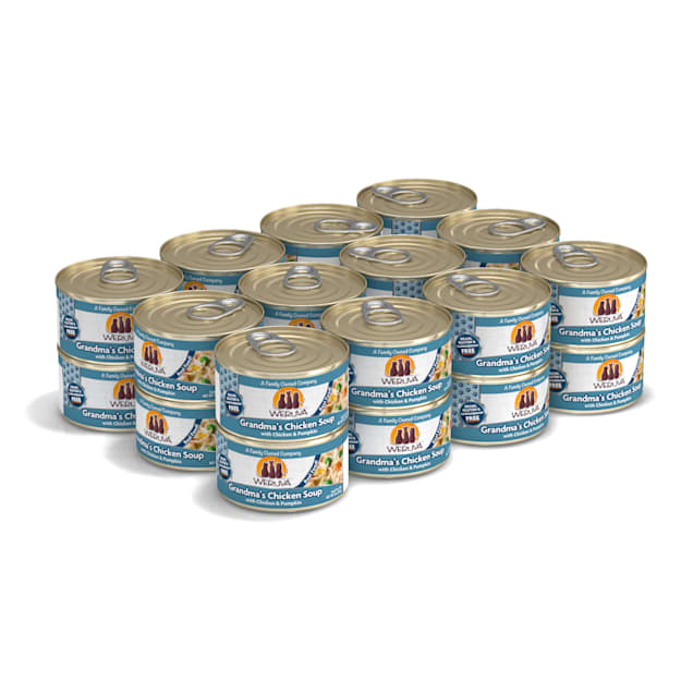 Weruva grandma's chicken shop soup cat food