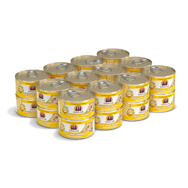 Weruva paw lickin hot sale chicken cat food