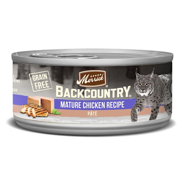 Merrick Backcountry Mature Chicken Wet Cat Food, 5.5 oz. - Carousel image #1