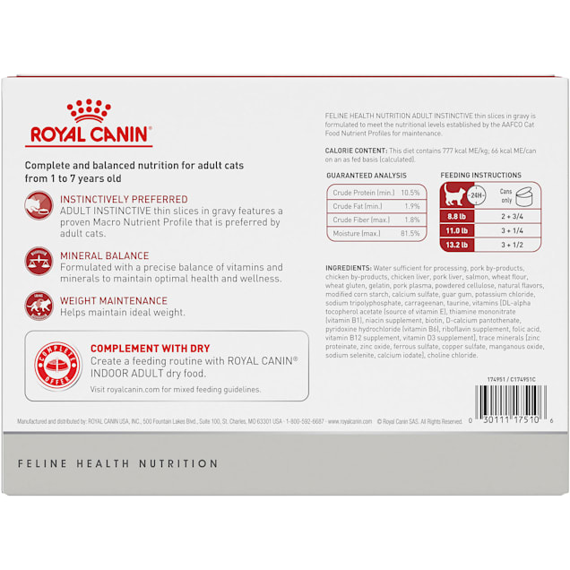 Royal canin instinctive gravy store