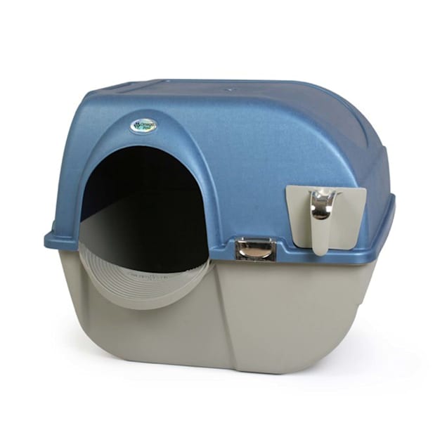 Omega Paw Premium Roll n Clean Self Cleaning Litter Box for Cats