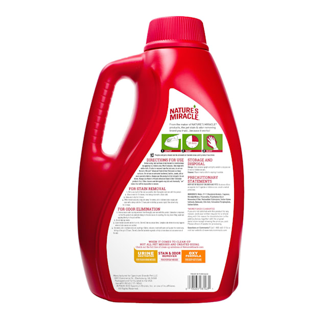 Nature s Miracle Fresh Scent Advanced Stain Odor Eliminator For Dogs 1 Gallon Petco