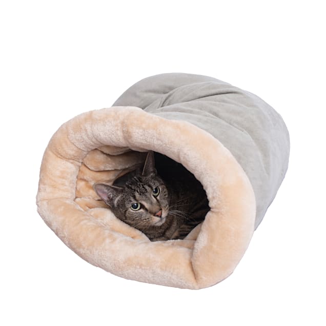 Armarkat Hideaway Cat Bed in Sage Green, 20" L X 14" W - Carousel image #1