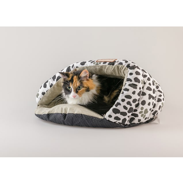 Armarkat Slipper Cat Bed in Sage, 20" L X 20" W - Carousel image #1