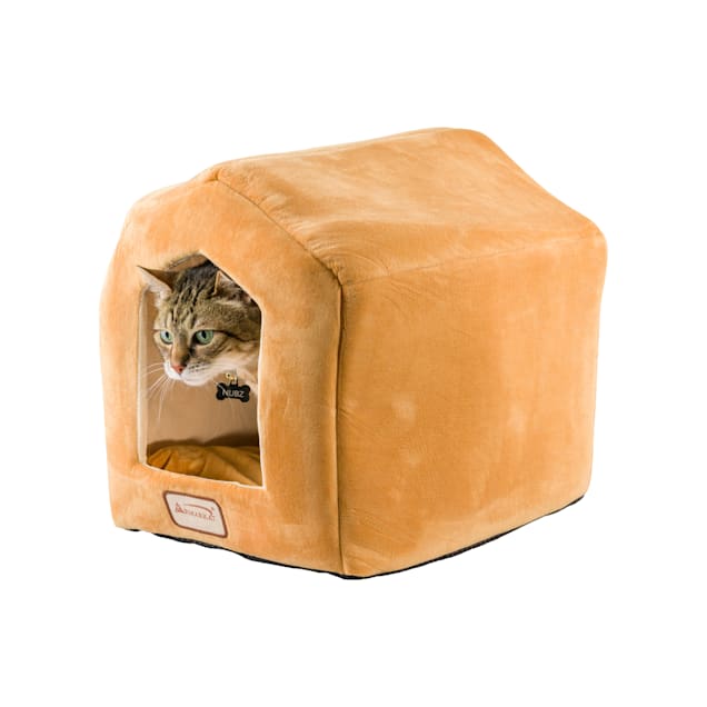 Armarkat House Cat Bed in Brown, 18" L X 14" W - Carousel image #1
