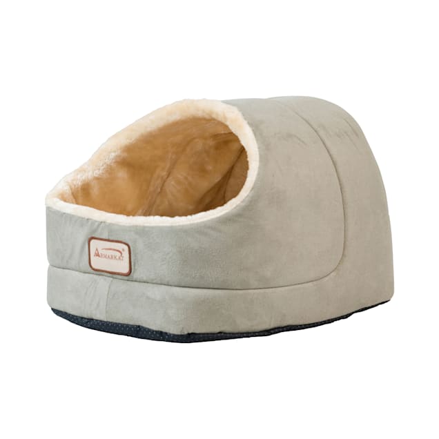 Armarkat Cave Cat Bed in Sage Green, 18" L X 14" W - Carousel image #1