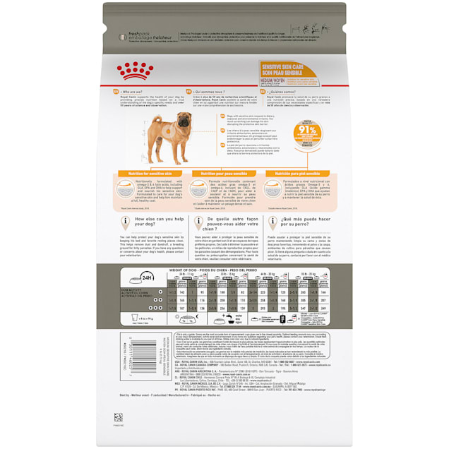 Beneden afronden Mark magie Royal Canin Medium Sensitive Skin Care Dry Dog Food, 17 lbs. | Petco