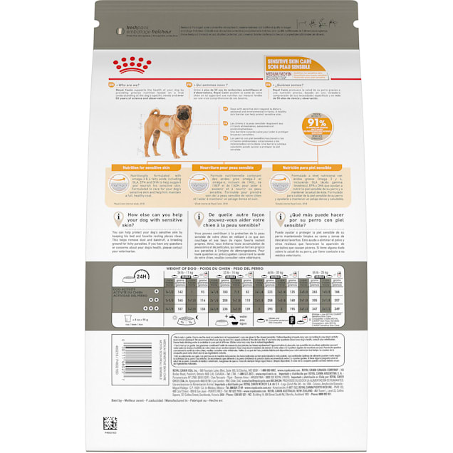 Royal Canin Medium Sensitive Skin Care Dry Dog Food 17 lbs. Petco
