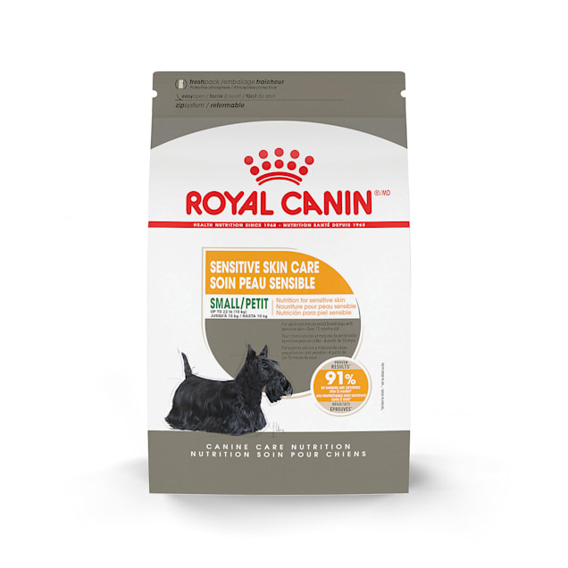 Royal Canin Small Sensitive Skin Care Dry Dog Food, 3 lbs. - Carousel image #1