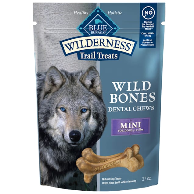 Blue Buffalo Wild Bones Dog Chew Mini, 27 oz. - Carousel image #1
