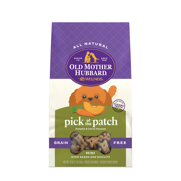 Old Mother Hubbard Mini Pick of the Patch Grain Free Dog Treats, 16 oz. - Carousel image #1