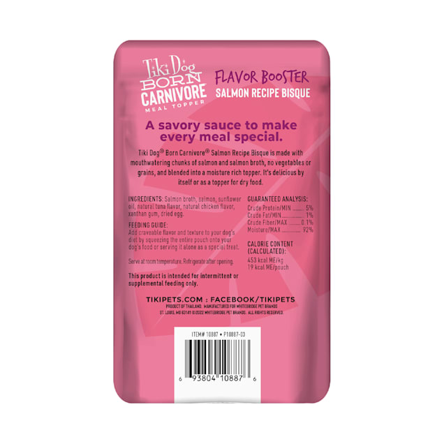 Tiki dog deals flavor booster