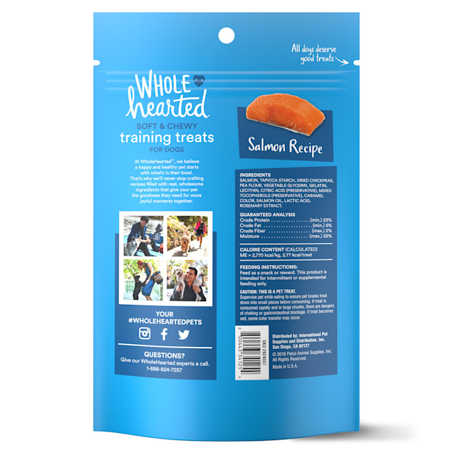 Wholehearted salmon dog food ingredients cheap