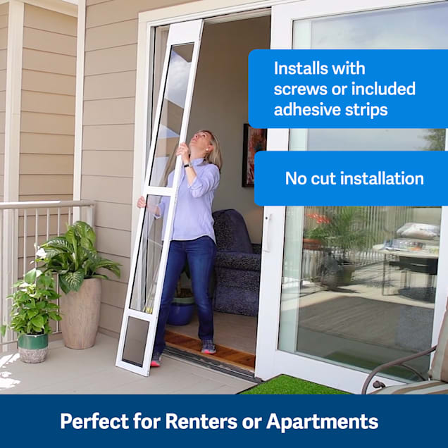 PetSafe 2 Piece Sliding Glass Pet Door Small Petco