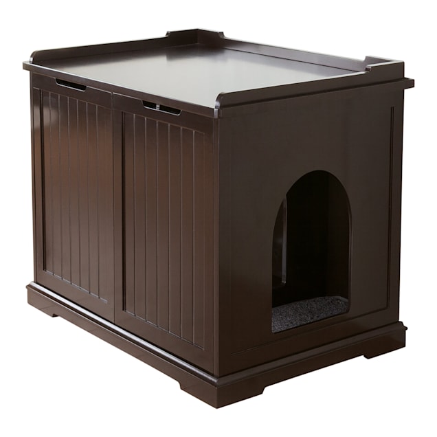 TRIXIE Wooden Pet House Brown Litter Box 29.5