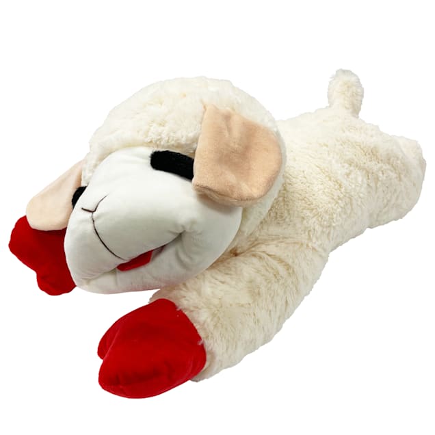 huge lamb chop dog toy