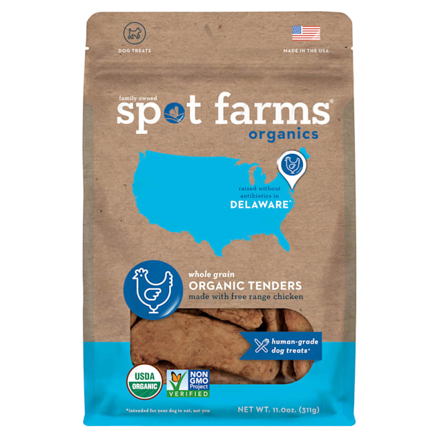 Spot Farms Organic Chicken Jerky Dog Treats, 11 oz. - Carousel image #1