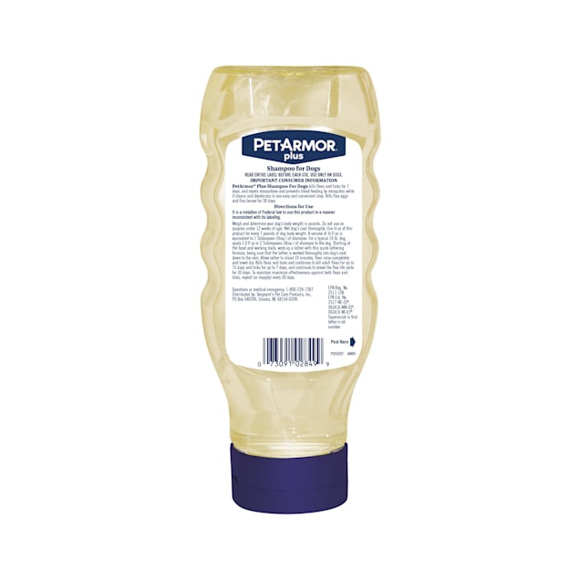 Petarmor plus store shampoo for dogs