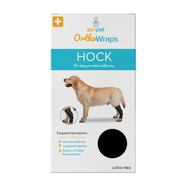 Zenpet Orthowrap Hock Latex Free Compression Wrap For Dogs Large Petco