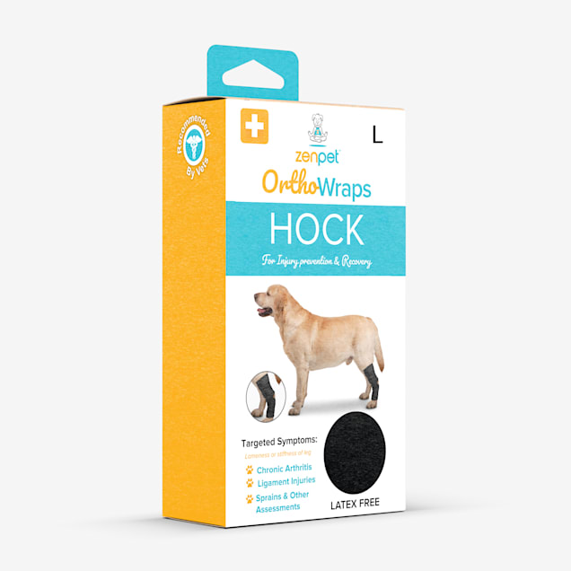 Zenpet Orthowrap Hock Latex Free Compression Wrap For Dogs Large Petco