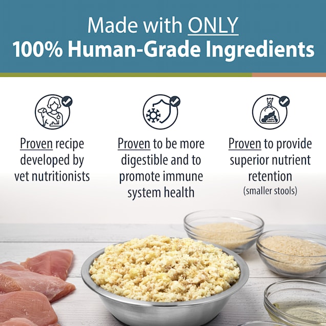 JustFoodForDogs Vet Support Diets Balanced Remedy Frozen Dog Food, 72