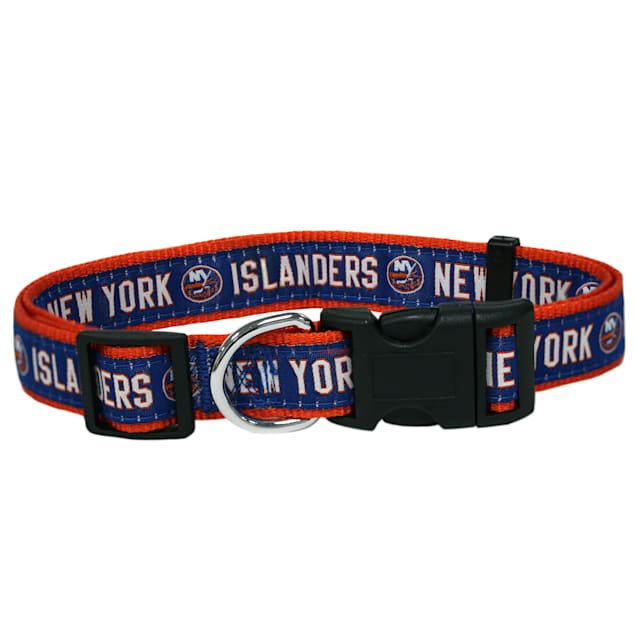 Pets First New York Islanders Dog Collar, Small - Carousel image #1