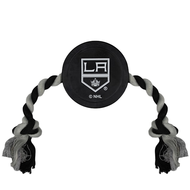 Pets First Los Angeles Kings Hockey Puck Toy for Dogs, X-Large - Carousel image #1