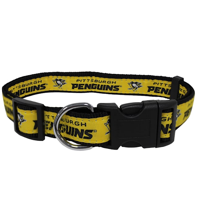 Pets First Pittsburgh Steelers Satin Dog Collar, Small