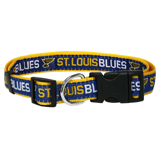 Stl Blues Dog Collar 