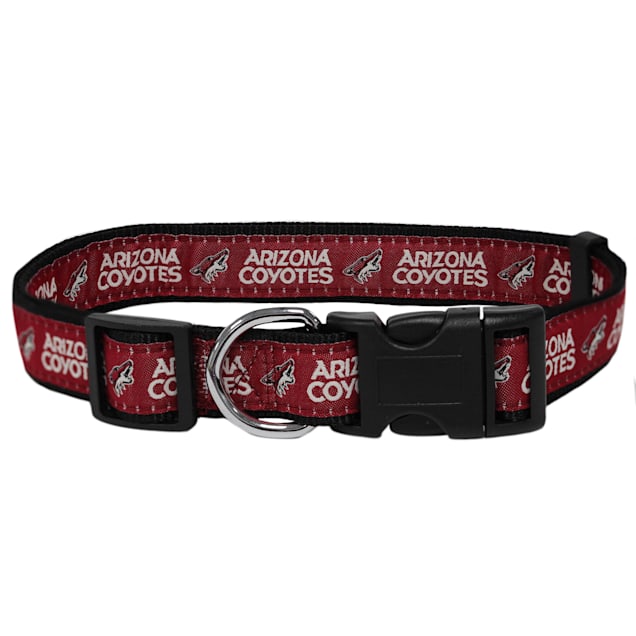 Pets First Arizona Coyotes Dog Collar, Large - Carousel image #1