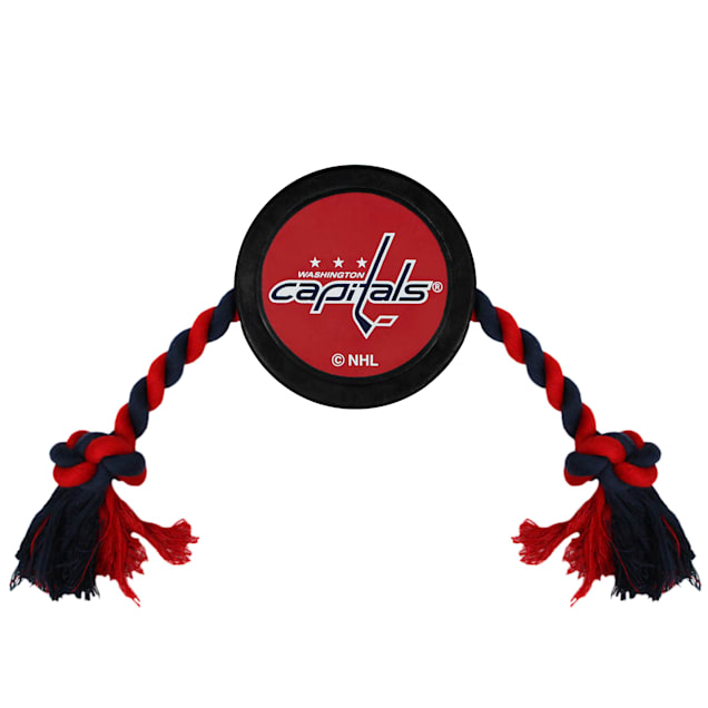 Washington Capitals Large Hockey Puck Dog Toy & Fetch