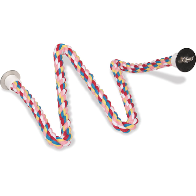 Caitec Paradise Zig-Zag Rope Perch for Birds - Carousel image #1