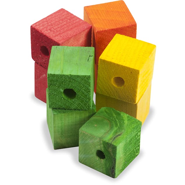 Caitec Paradise Wood Cubes for Birds - Carousel image #1