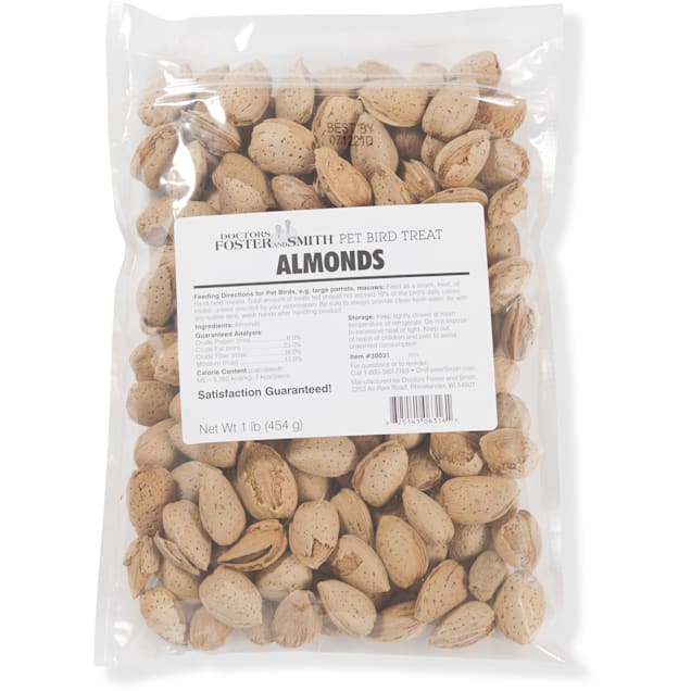 Drs. Foster and Smith Almonds for Birds, 5 lbs. - Carousel image #1