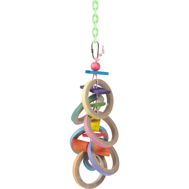 Super Bird Creations Olympic Rings Hanging Bird Toy - Carousel image #1