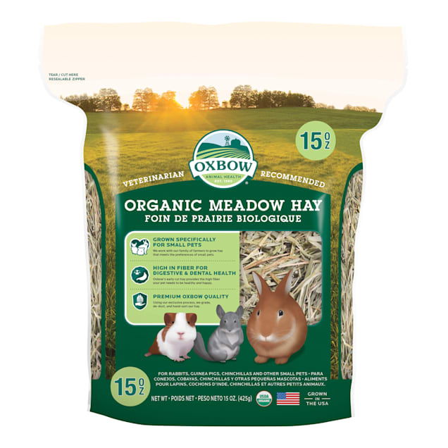 Oxbow BeneTerra Organic Meadow Hay, 15 oz. - Carousel image #1