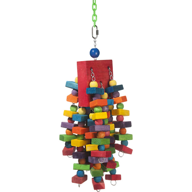 Super Bird Creations Beakasaurus Hanging Bird Toy, Large - Carousel image #1