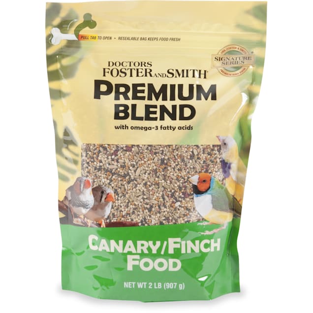 Drs. Foster and Smith Premium Blend Canary/Finch Food with Omega-3 Fatty Acids, 12 lbs. - Carousel image #1