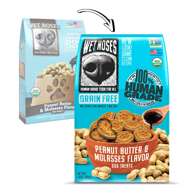 Wet noses peanut discount butter dog treats