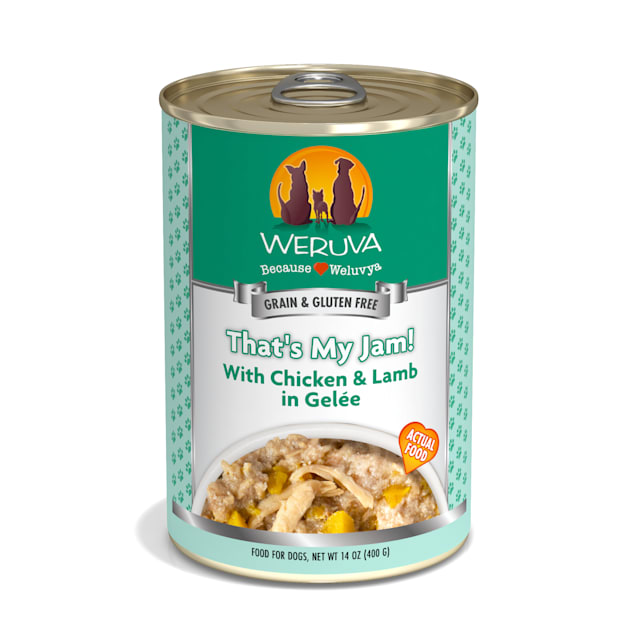 Weruva Classics That's My Jam! With Chicken & Lamb in Gelee Wet Dog ...