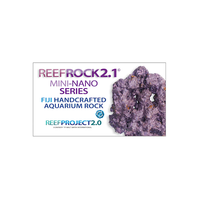 Walt Smith Reef Rock 2.1 Mini-Nano Series Fiji Handcrafted Aquarium Rock, 11 lbs. - Carousel image #1