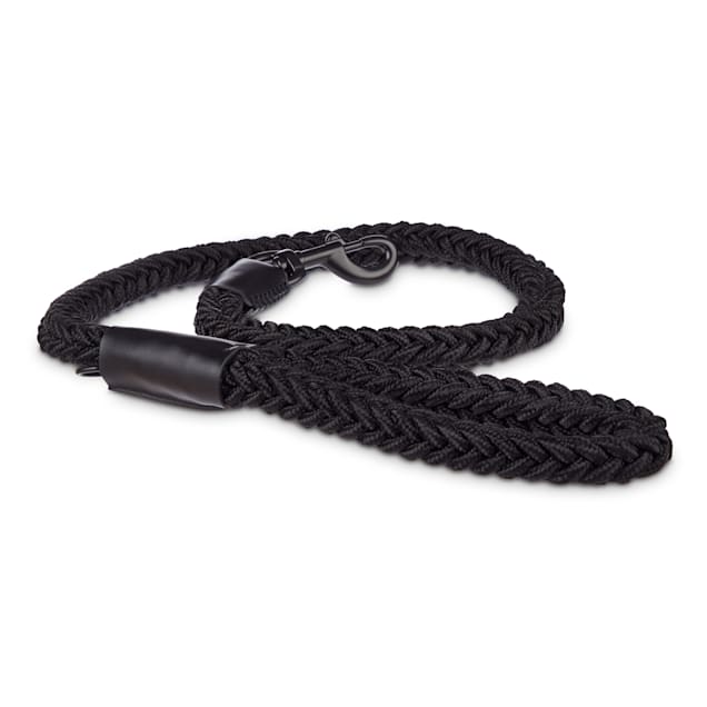 Co. Black Rope Leash for Big Dogs