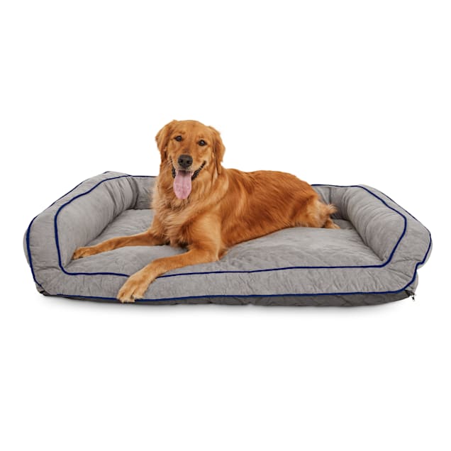 Tranquil Sleeper Memory Foam Dog Bed, 48" L x 36" W | Petco