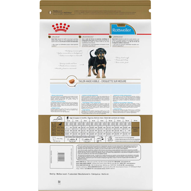 Royal Canin Breed Health Nutrition Rottweiler Puppy Dry Food, 30 lbs. |  Petco