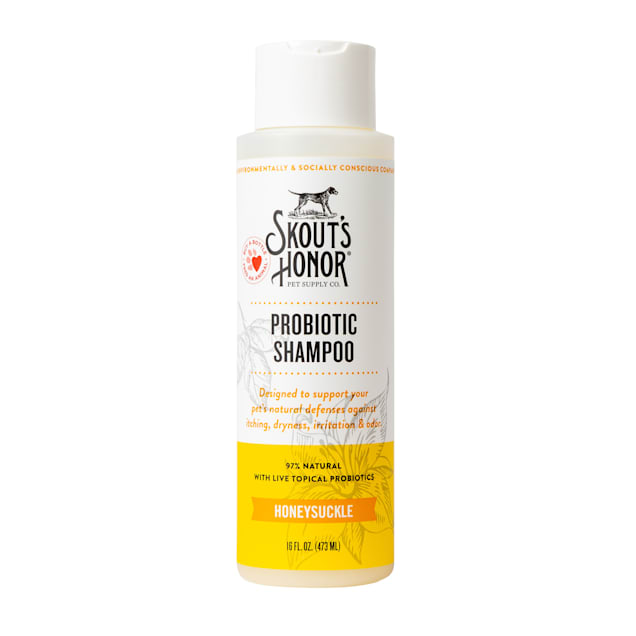 Skout's Honor Probiotic Shampoo Honeysuckle for Dogs, 16 fl. oz. - Carousel image #1
