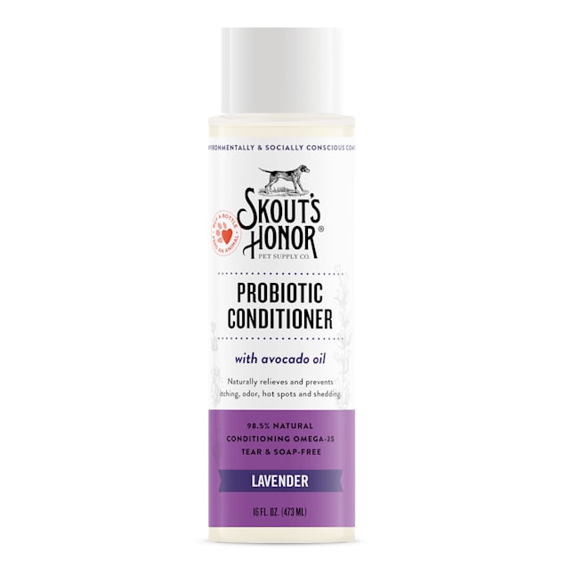 Skout's Honor Probiotic Conditioner Lavender for Dogs, 16 fl. oz. - Carousel image #1