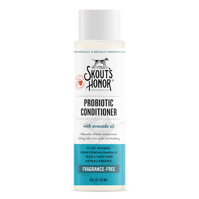 Skout's Honor Probiotic Conditioner Unscented for Dogs, 16 fl. oz. - Carousel image #1